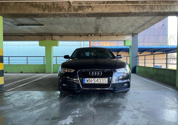 Audi A5 cena 57900 przebieg: 219000, rok produkcji 2013 z Warszawa małe 704